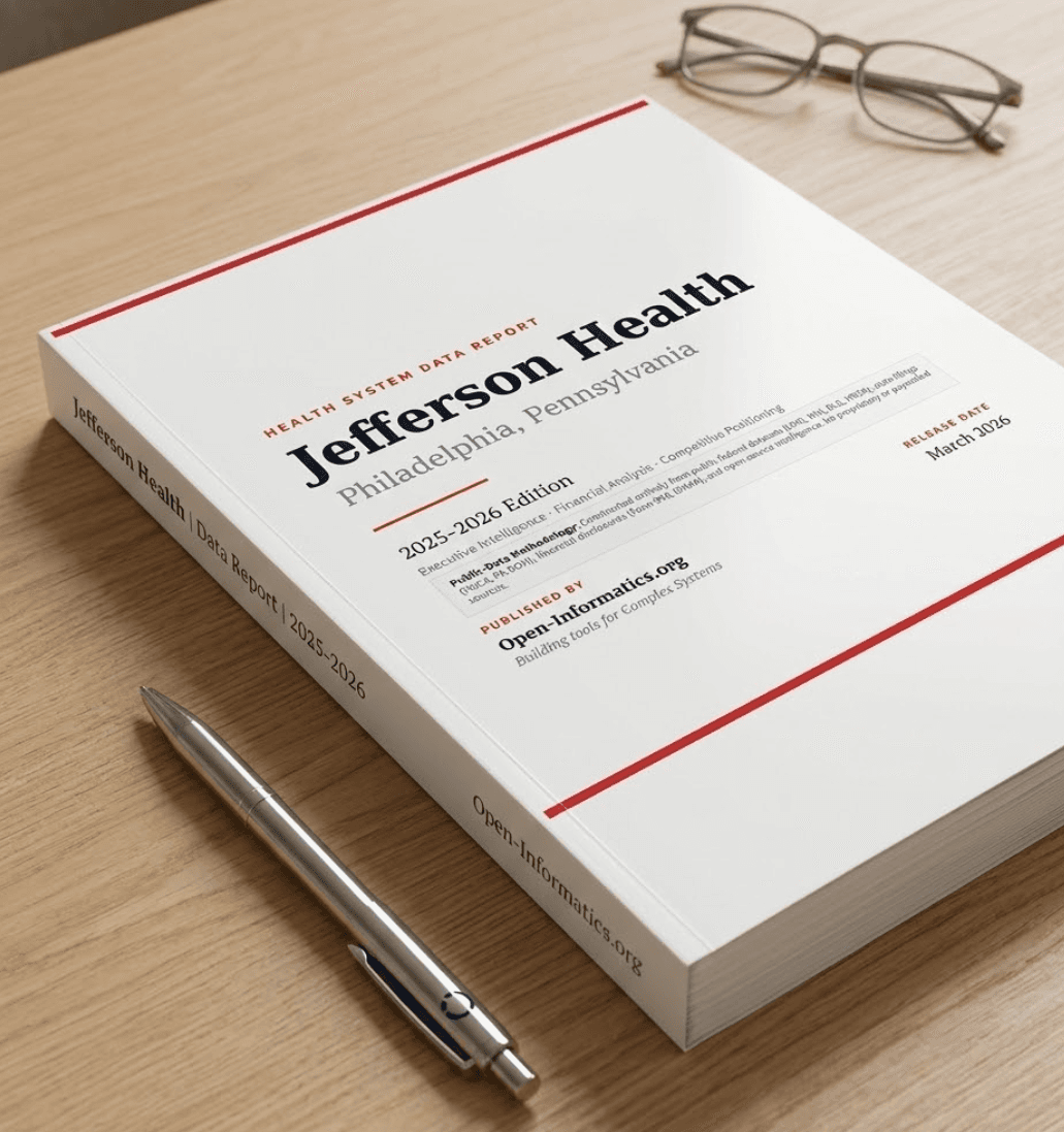 Book cover: Health System Data Report
